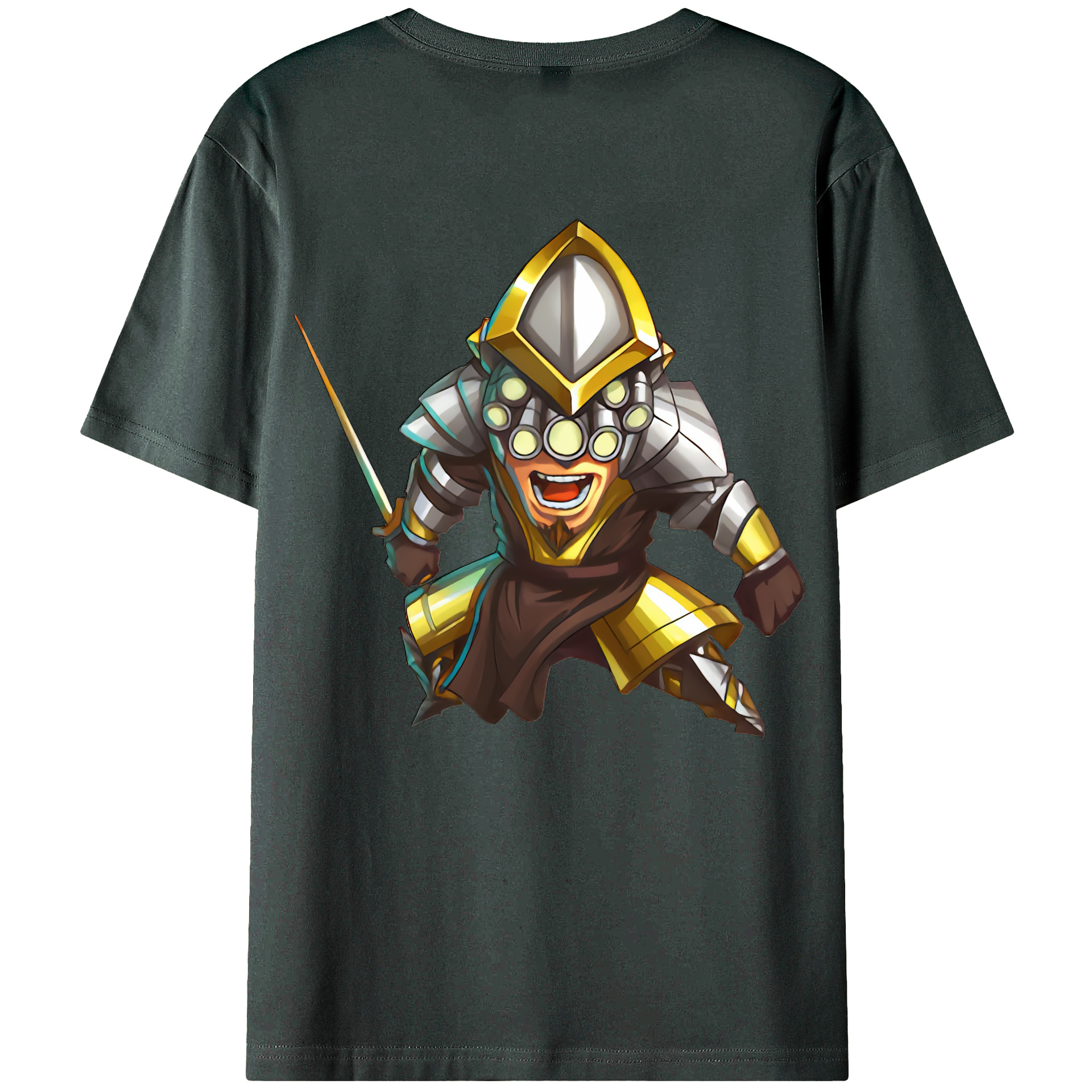 （画像用） リーグ・オブ・レジェンド League of Legends LOL 綿100％ メンズ半袖Tシャツ（バックプリント） 通気性